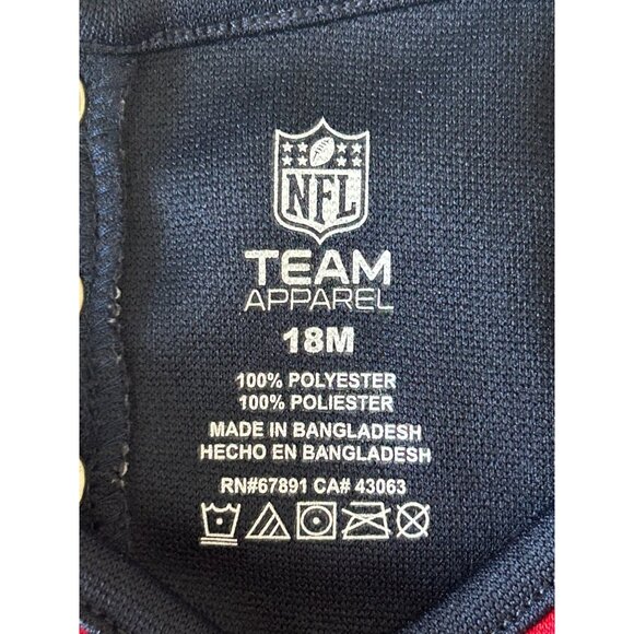 Girls Toddler Texans Football NFL Pleated skirt Dress Size 18 Months - Picture 5 of 6